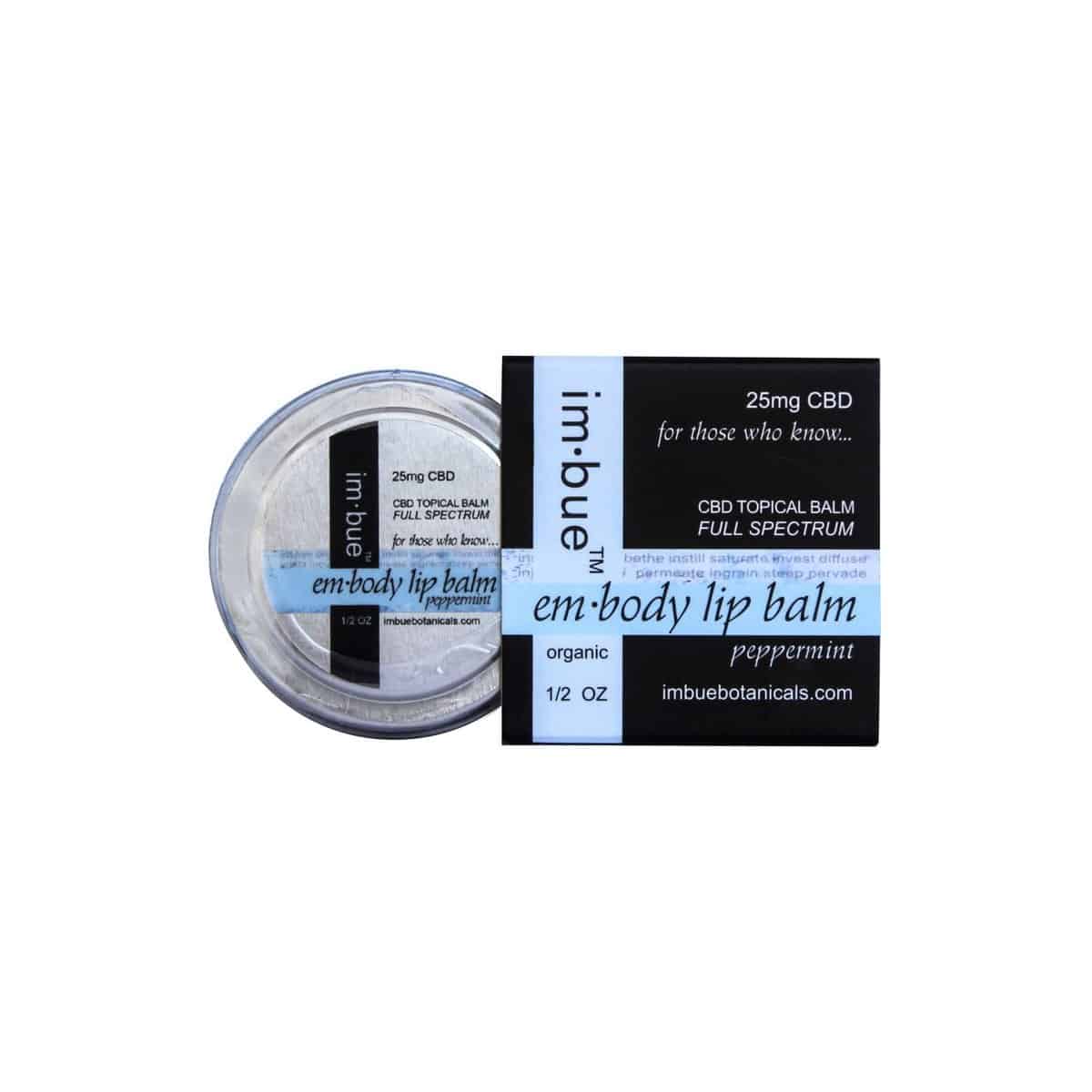 Lip Balm: im.bue Botanicals CBD Lip Balm