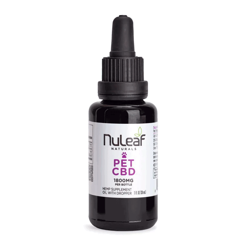 Nu Leaf Naturals Full Spectrum Hemp CBD Pet Oil