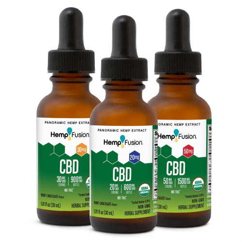 Hempfusion CBD tinctures
